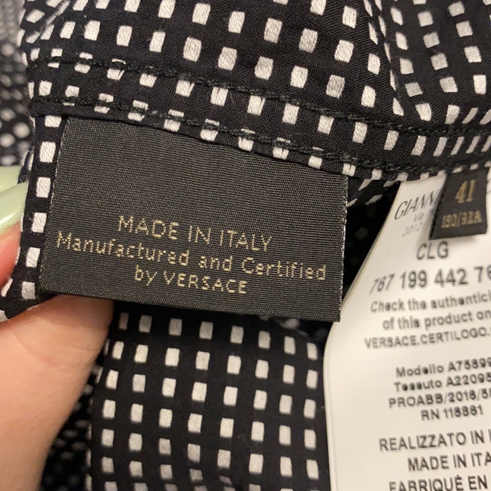 Versace Button Down - image 7